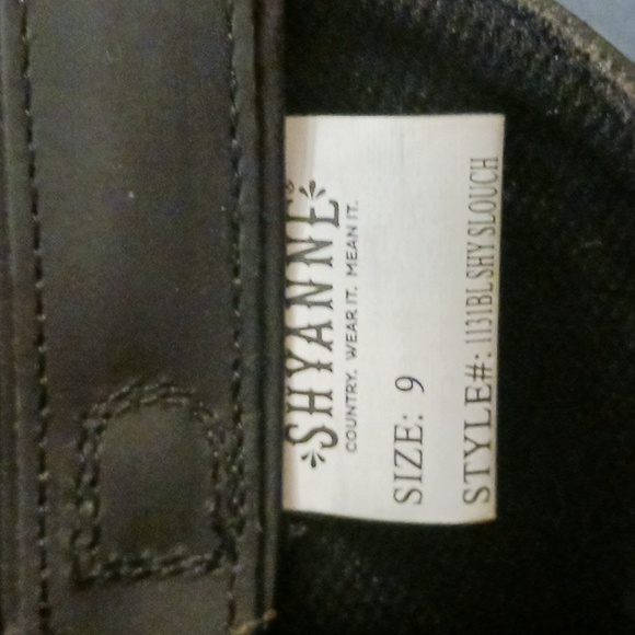 Shayanne Women’s Black Cowboy Boots Slouchy Black Cowgirl Boots Size 9 - Picture 10 of 14